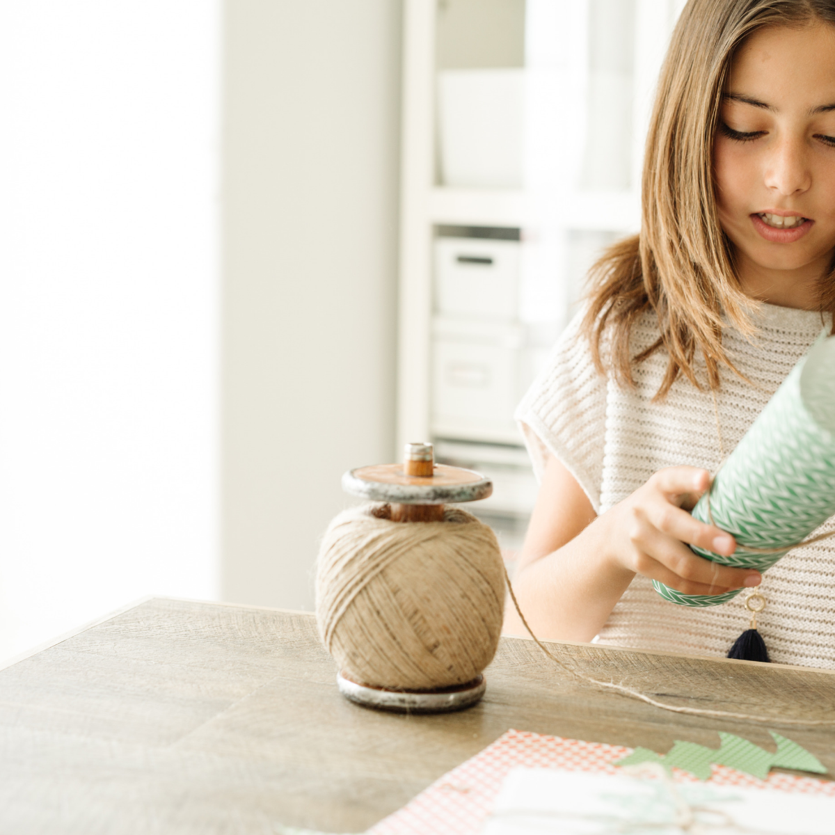 DIY Girlande zum Valentinstag