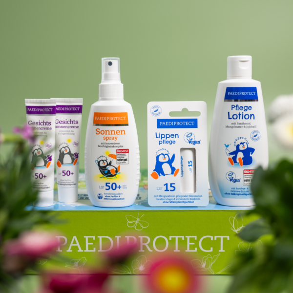 a group of baby products